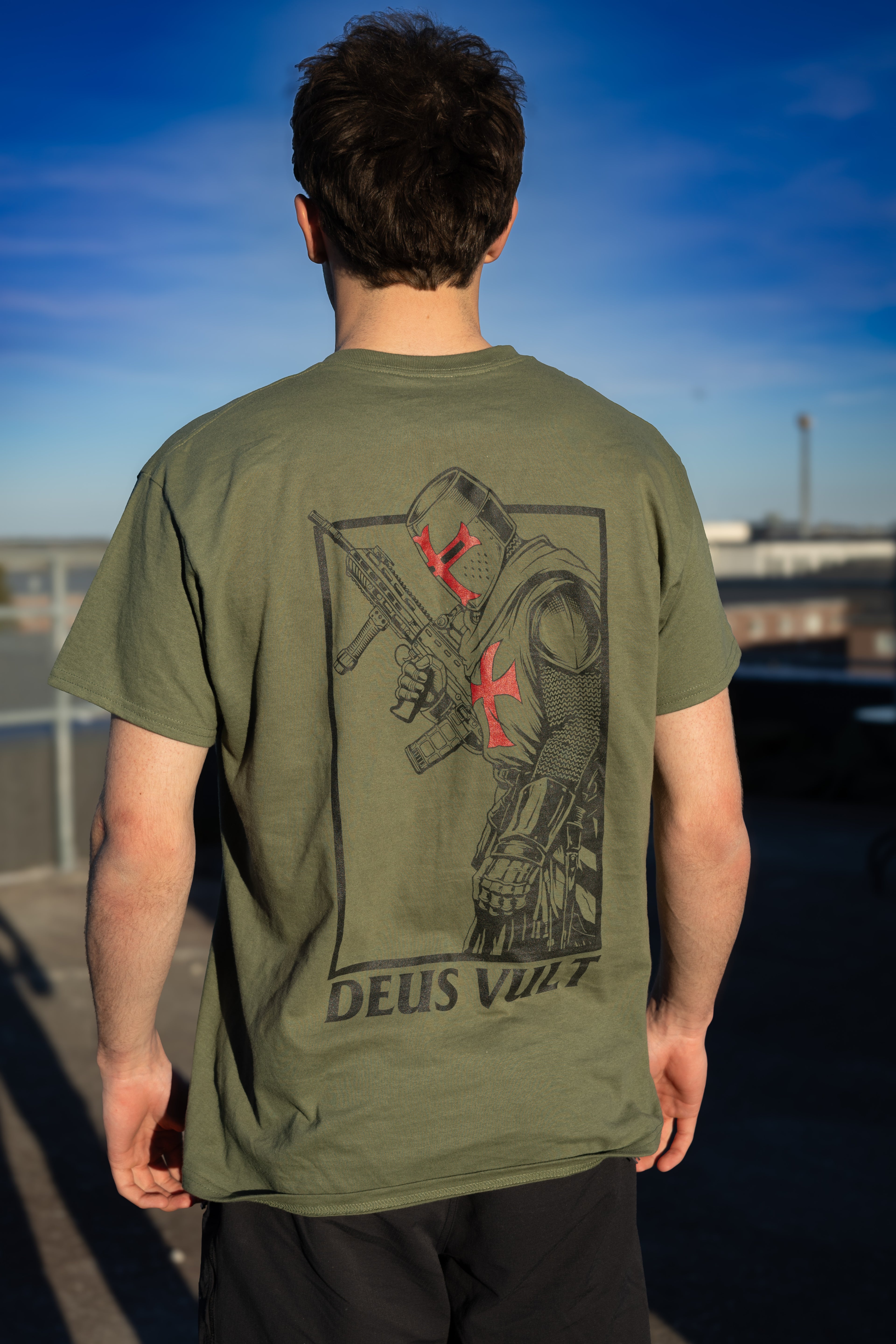 Crusader T-shirt green