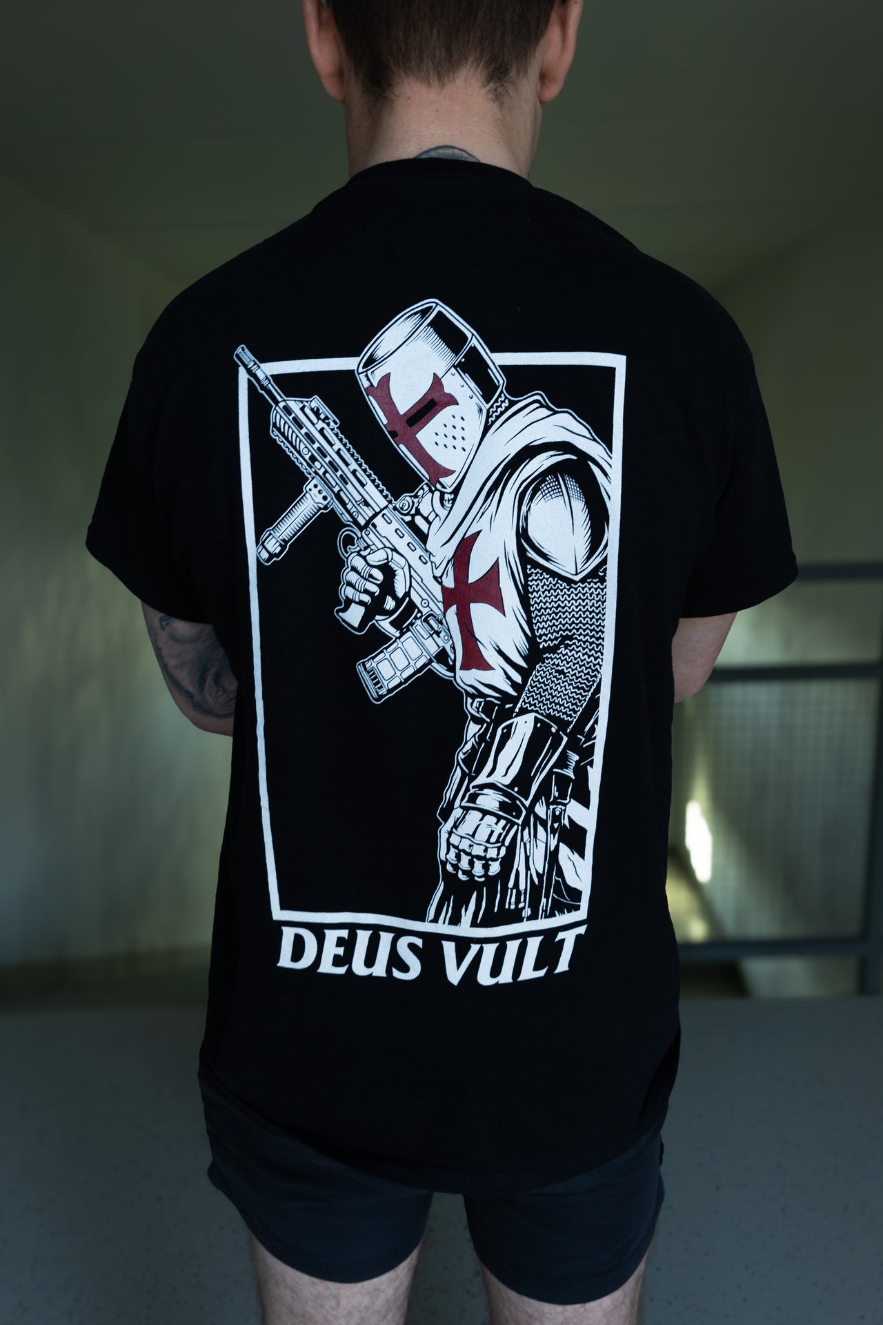 Crusader T-shirts black