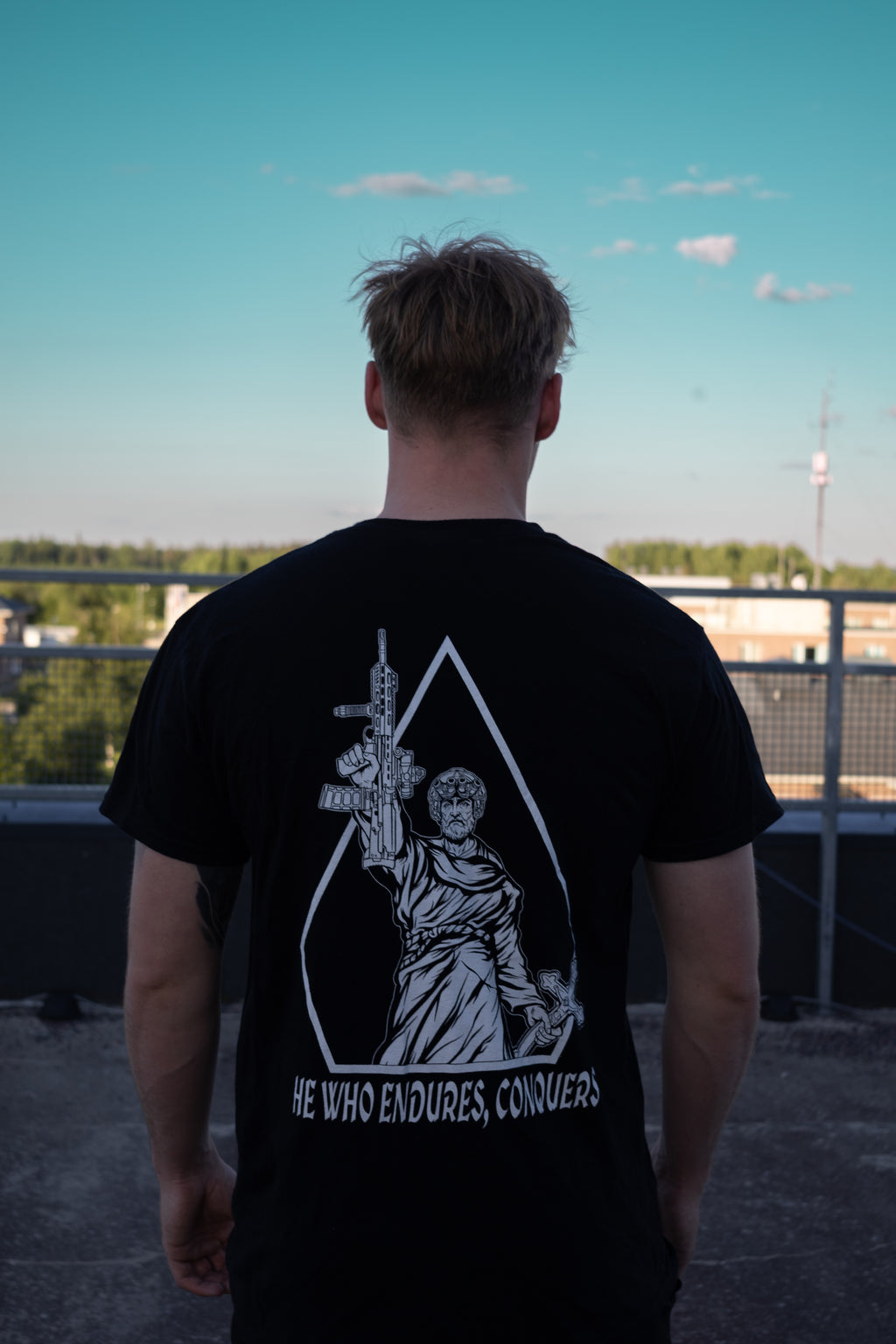 He who endures T-shirt