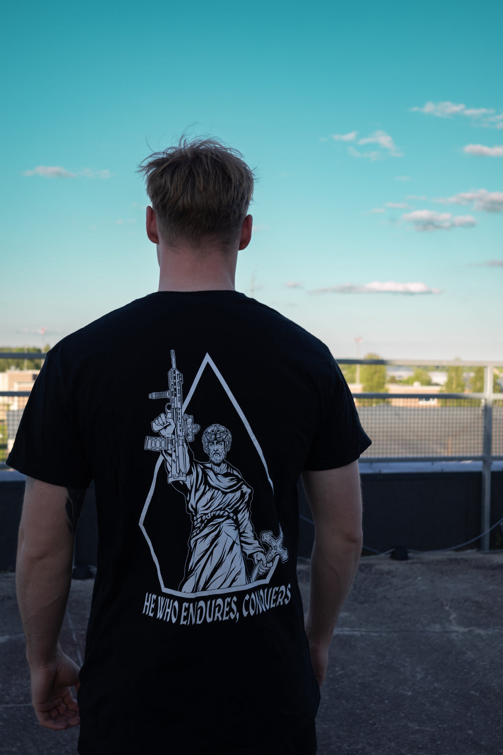 He who endures T-shirt